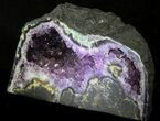 Dark Amethyst Geode From Brazil - lbs #34438-1